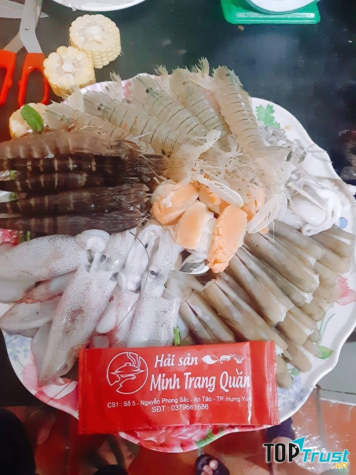 Hải sản tươi ngon, hấp dẫn