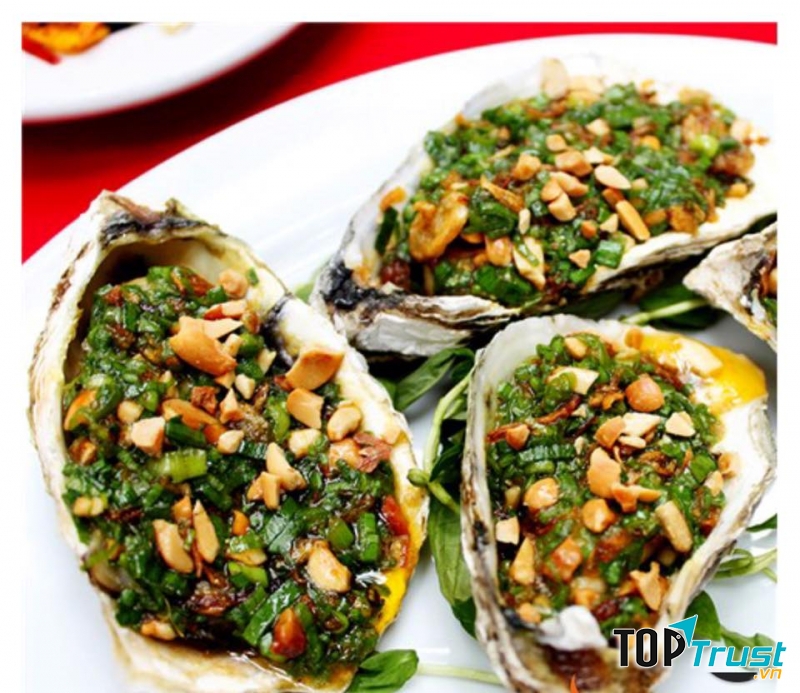Hàu nướng thơm ngon hấp dẫn