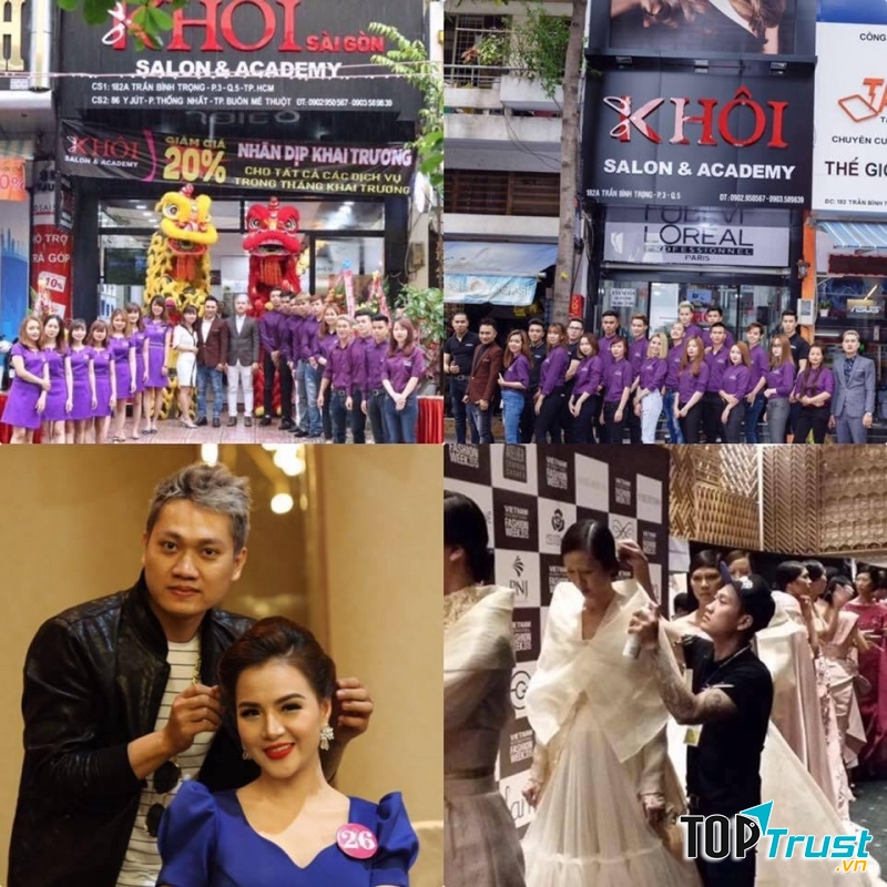 Hair Salon Khôi với 2 cơ sở phát triển mạnh mẽ