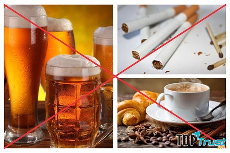 Nói không với các chất kích thích