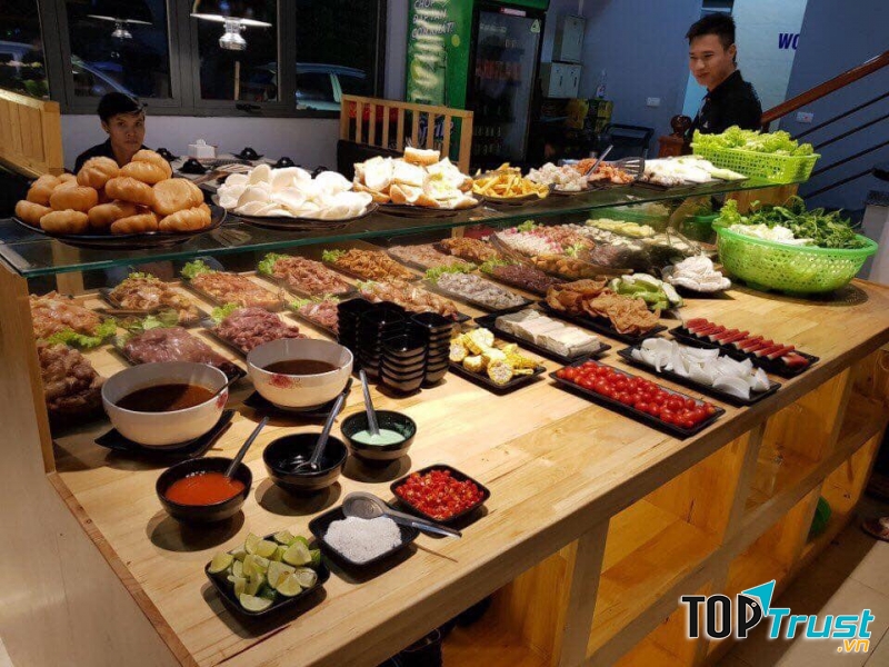 Đồ nướng tại Hana BBQ