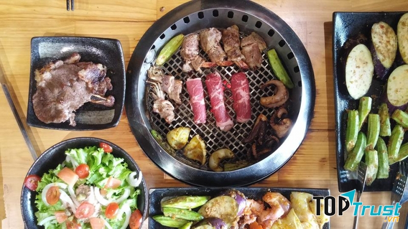 Hana BBQ & Hot Pot Buffet là nhà hàng đồ nướng và lẩu mang phong cách Nhật Bản - Hàn Quốc