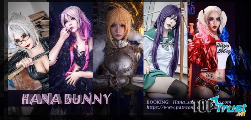 Một số hình ảnh cosplay của Hana Dinh