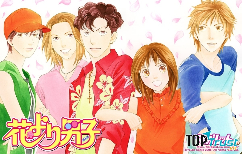 Các nhân vật trong Hana Yori Dango.