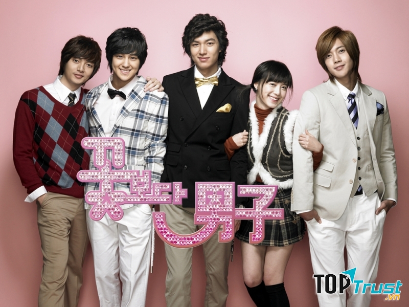 Dàn cast lung linh của Hana Yori Dango phiên bản Hàn Quốc.