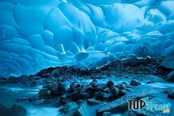 Hang băng Mendenhall tại Juneau, bang Alaska, Mỹ