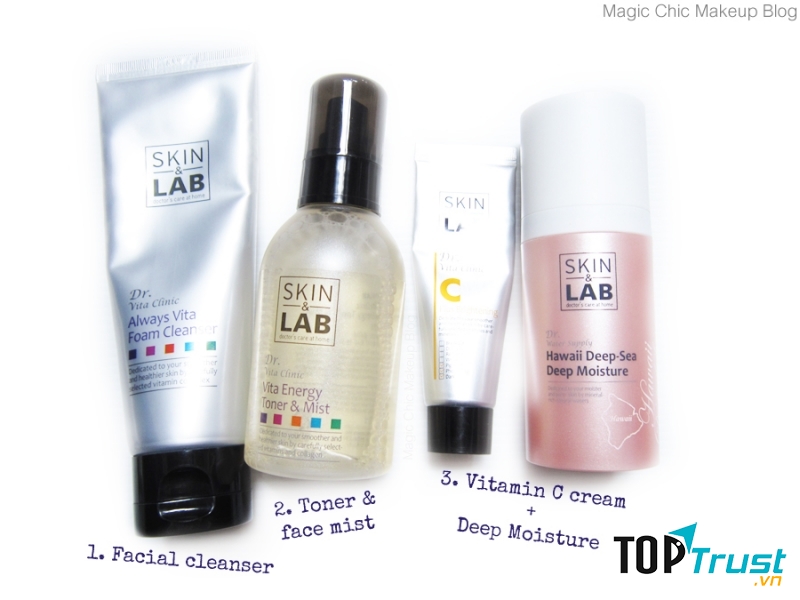 Sản phẩm của hãng Skin & Lab