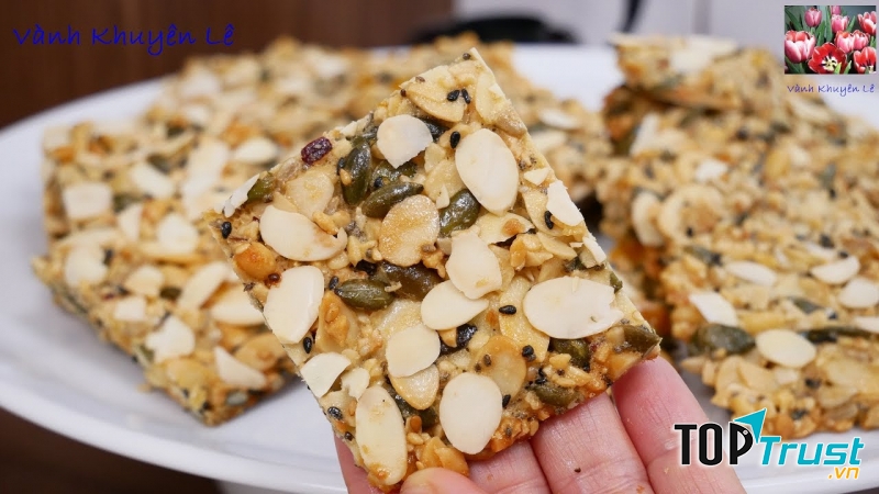 Bánh hạnh nhân cũng là món ngon mẹ nên thử làm nha