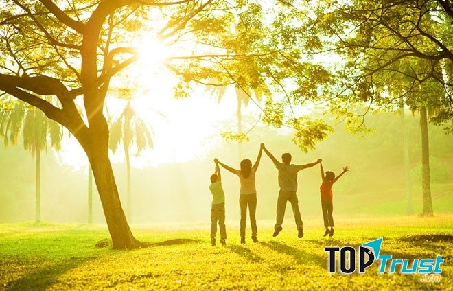 Hãy hạnh phúc với những gì bạn đang có.