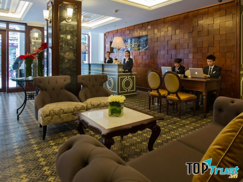 Sảnh check in của khách sạn