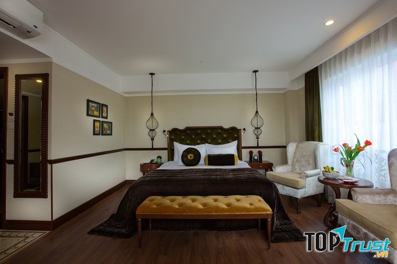 Căn phòng sang trọng và tiện nghi tại Hanoi La Siesta Hotel & Spa