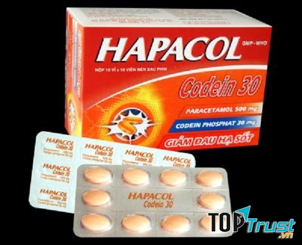 Thuốc Hapacol Codein viên nén
