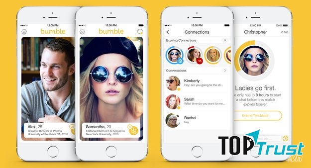 Ứng dụng hẹn hò Bumble