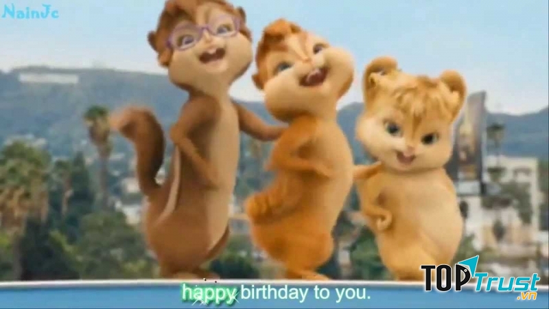 Bài hát được làm mới nhờ giọng Chipmunks