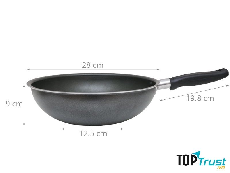 Chảo sâu chống dính Happycook NWF28 28 cm