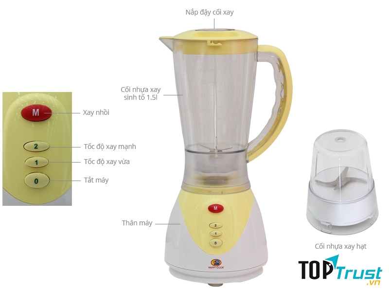 Máy xay sinh tố Happycook HC-200BL