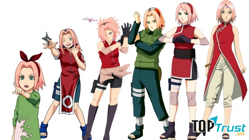 Quá trình lớn lên của Sakura
