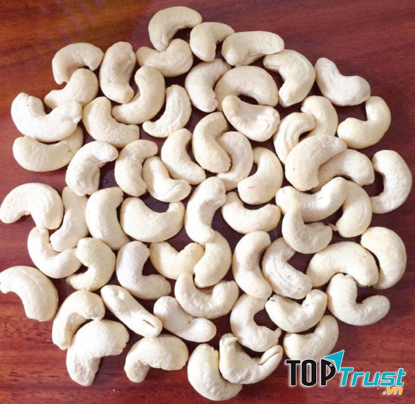 Hạt điều tươi, trắng