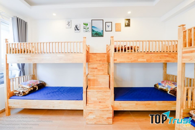 Không gian phòng ốc xinh xắn