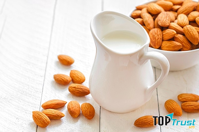 Sữa hạnh nhân rất tốt cho bà bầu