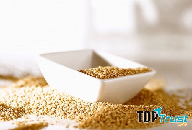 Hạt mè có công dụng cung cấp nguồn canxi lớn cho bà bầu