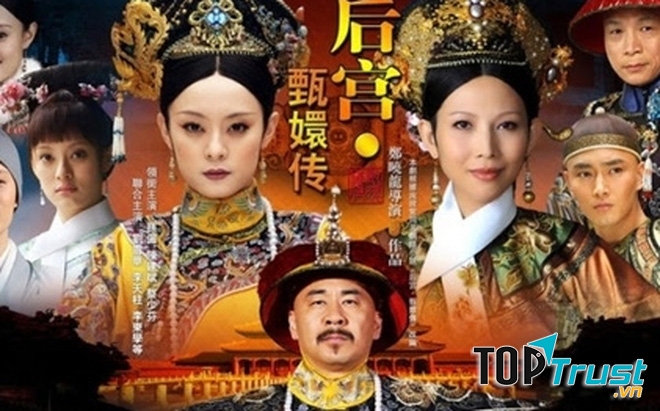 poster trong phim hậu cung Chân Hoàn truyện