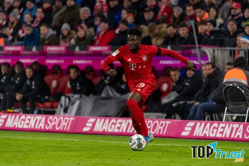 Hậu vệ trái: Alphonso Davies (2000)