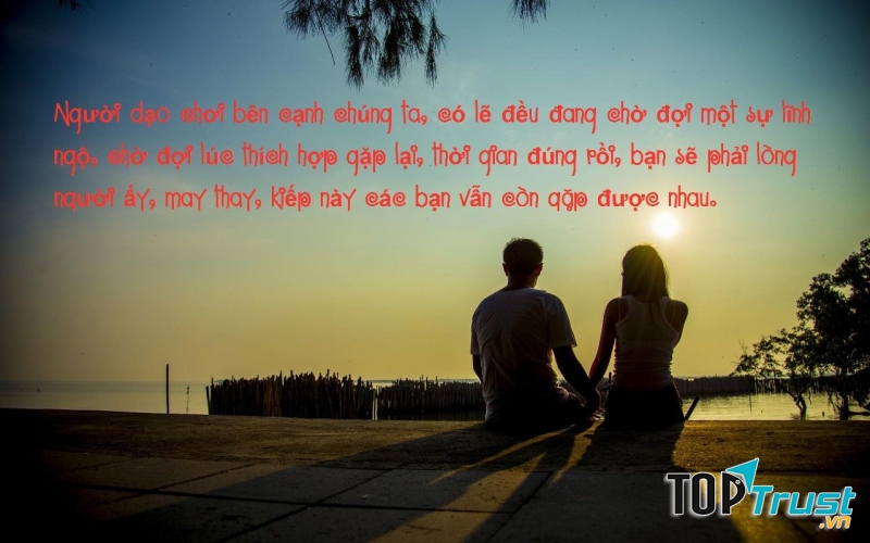 Hãy ở lại bên tôi vào lúc cuối ngày