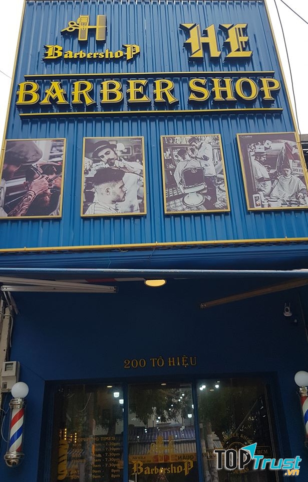 HE Barbershop là một điểm đến của những quý ông thực thụ, nơi nâng tầm mái tóc của bạn