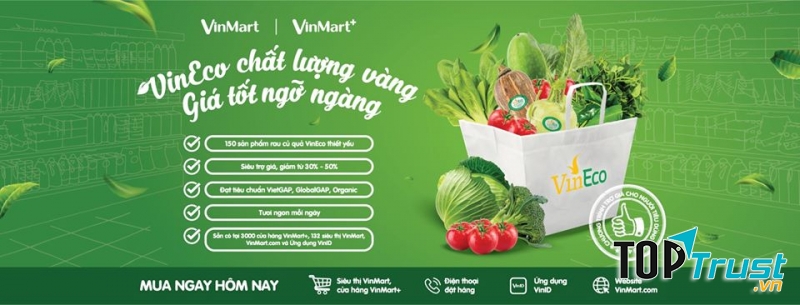 Hệ thống các siêu thị và chuỗi cửa hàng Vinmart &VinMart+