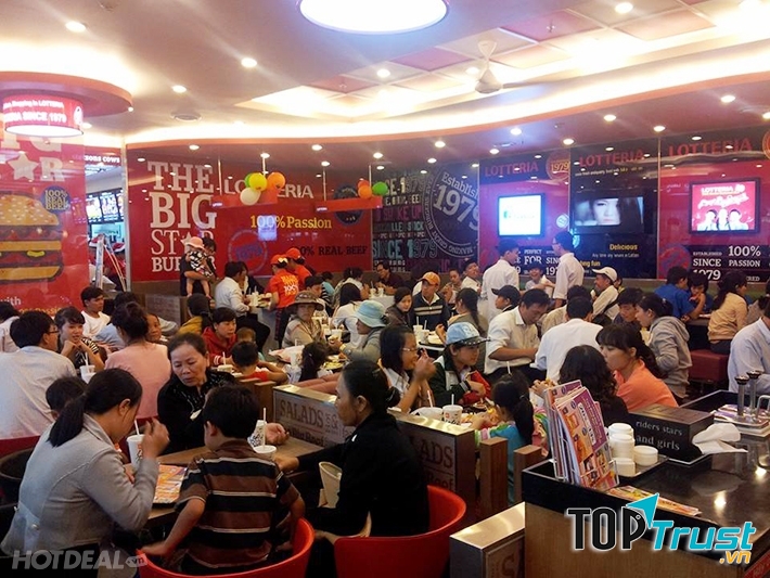 Một cửa hàng của Lotteria tại Hà Nội