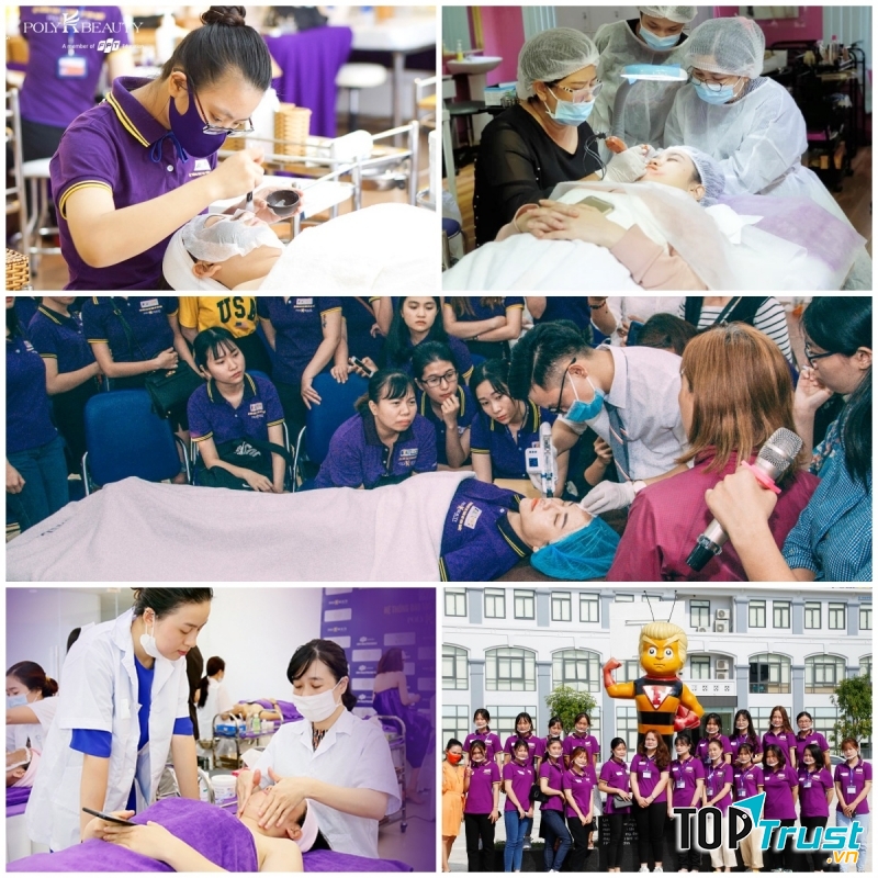 Học nghề Làm đẹp cùng các chuyên gia, giảng viên uy tín tại Poly K-Beauty.