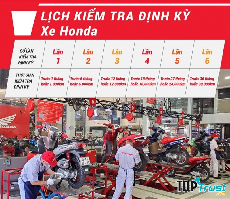 Hệ thống HEAD Honda Tiến Đức