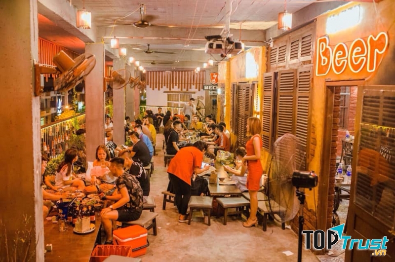 Không gian vô cùng đẹp