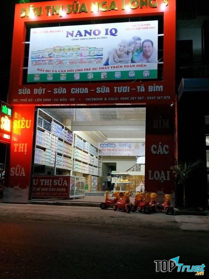 Hệ thống siêu thị sữa Nga Long