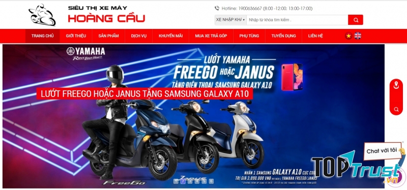 Hệ thống xe máy Hoàn Cầu