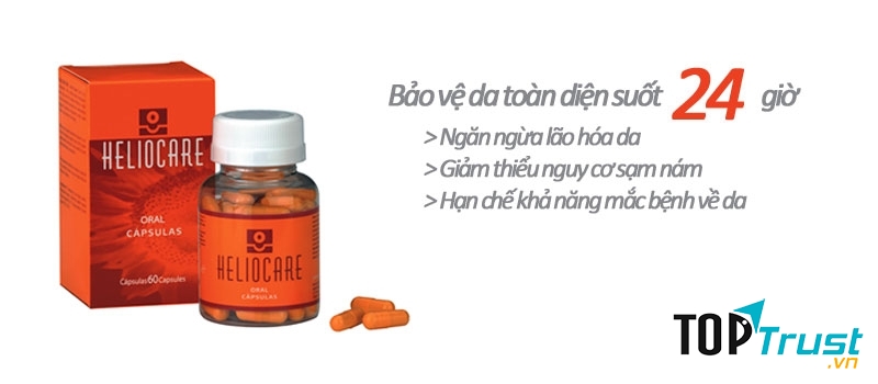 Có Heliocare oral không lo ngại nắng