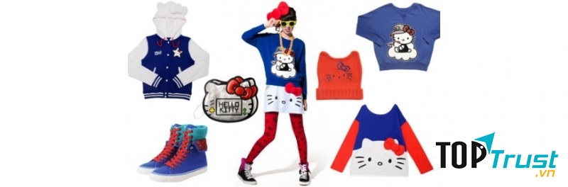 Thời trang của Hello Kitty siêu dễ thương