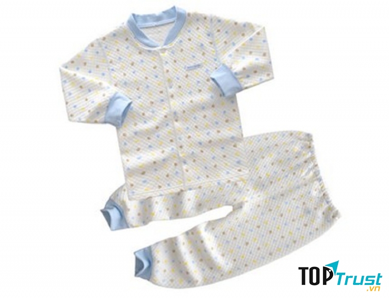 Bộ dài Organic Cotton cho bé từ 3 đến 9 tháng