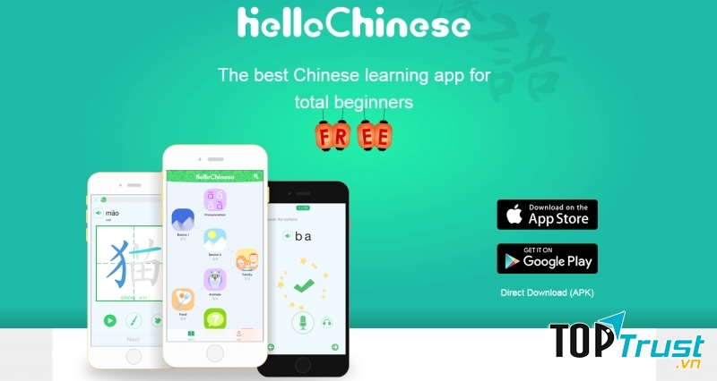 HelloChinese: ứng dụng học tiếng Trung hay nhất trên iPhone