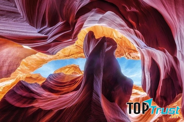Hẻm núi Antelope Canyon - Arizona, Mỹ