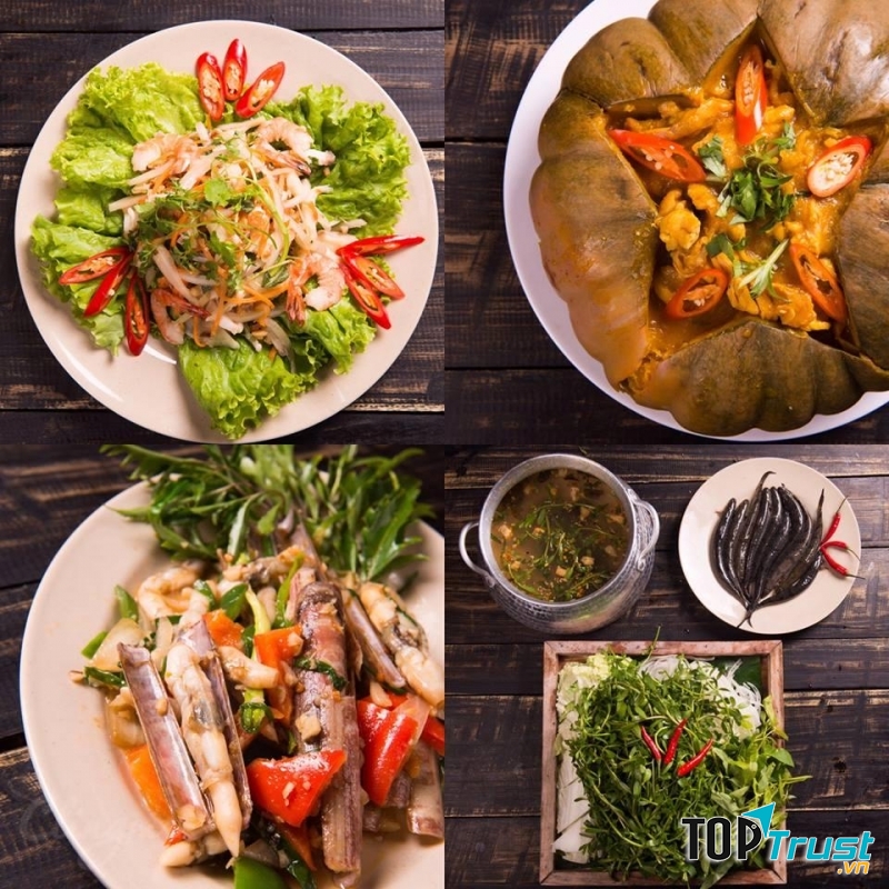 Nhưng những món ăn dân tộc ở đây thì luôn chuẩn vị và gợi nhớ về những gì xưa cũ.