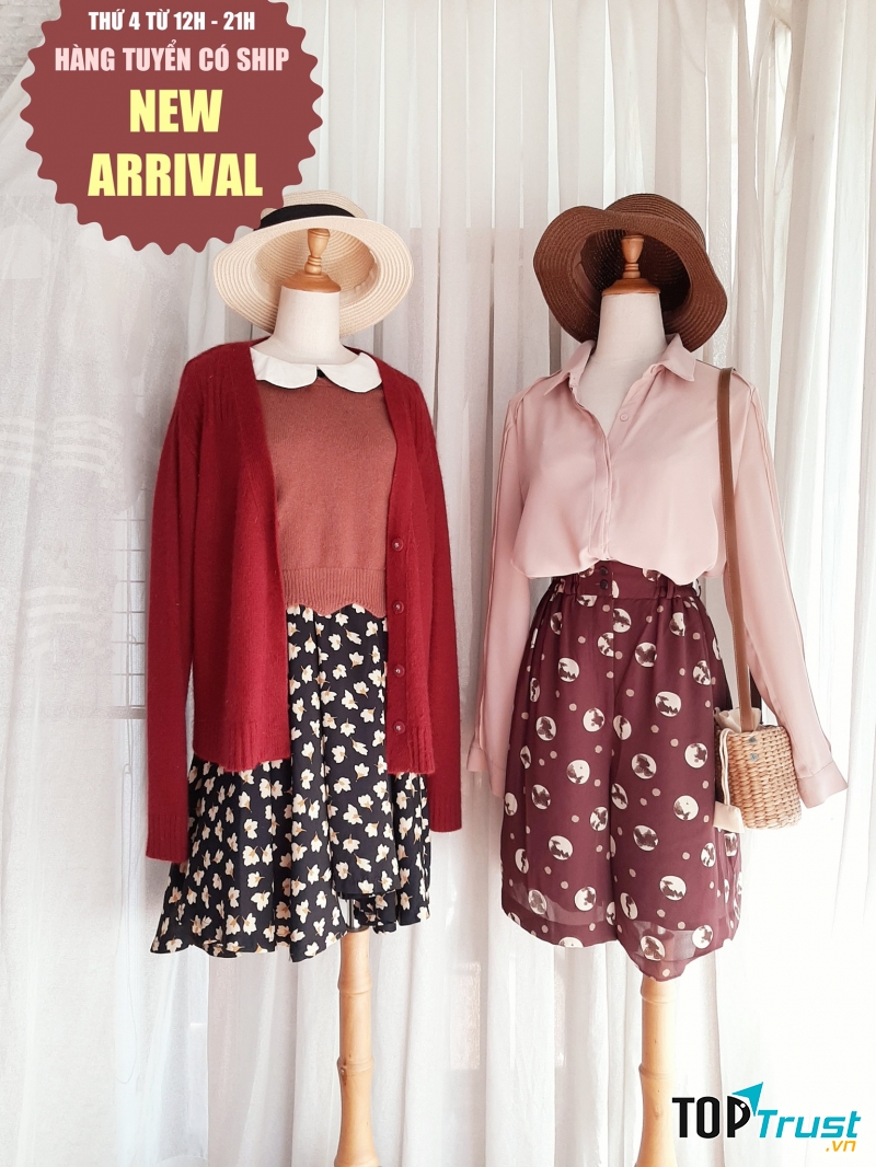 Diện đồ xinh như gái Hàn Quốc.