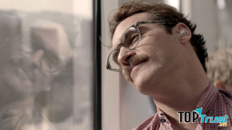Joaquin Phoenix trong phim Her