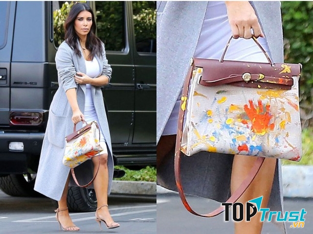 Chiếc túi xách thuộc thương hiệu Hermes