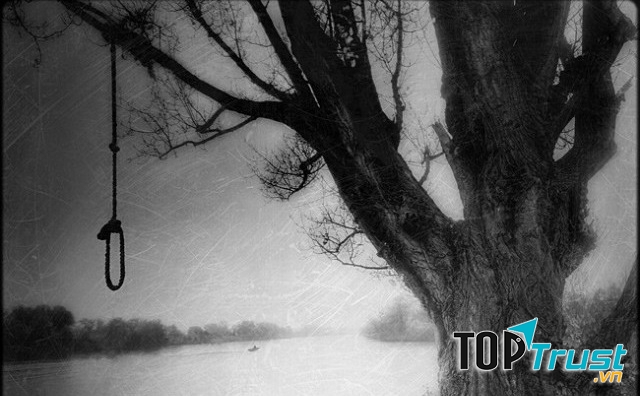 Hiện trường một vụ tự sát bằng cách treo cổ