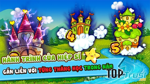 Giao diện của Hiệp sỹ Toán