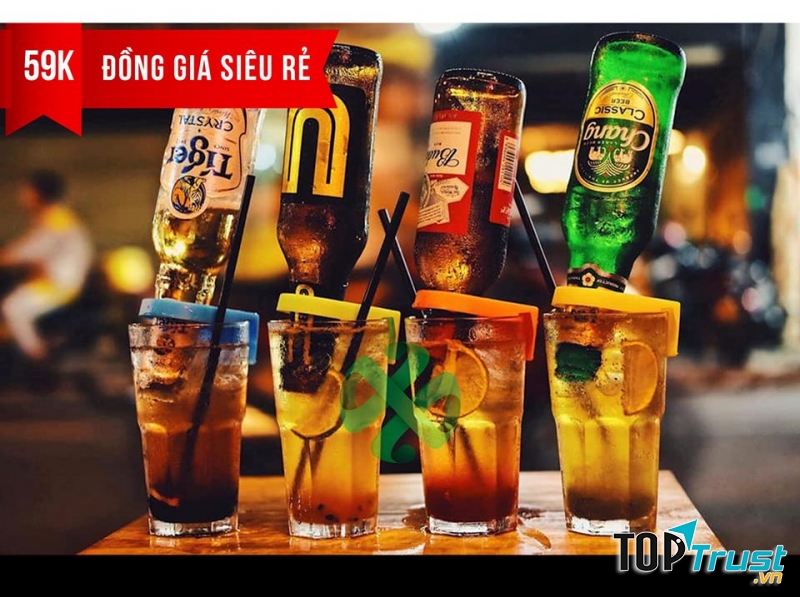 Bia úp ngược với đủ các vị