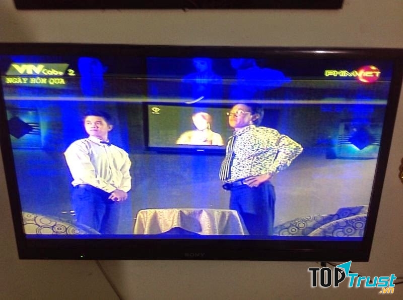 Tivi Sony bị nhòe hình