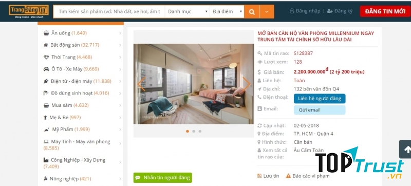 Hình ảnh rõ ràng - thông tin cụ thể, chi tiết